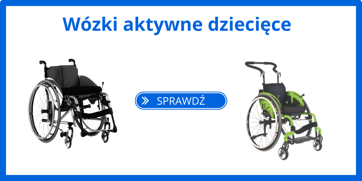 wózki aktywne dziecięce